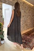 Made in Italy Nika Sleeveless Dress Tan /63 =